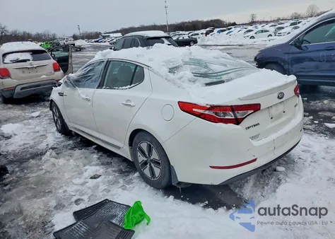 2013 Kia Optima Hybrid from USA, damaged, VIN KNAGM4AD2D5049959